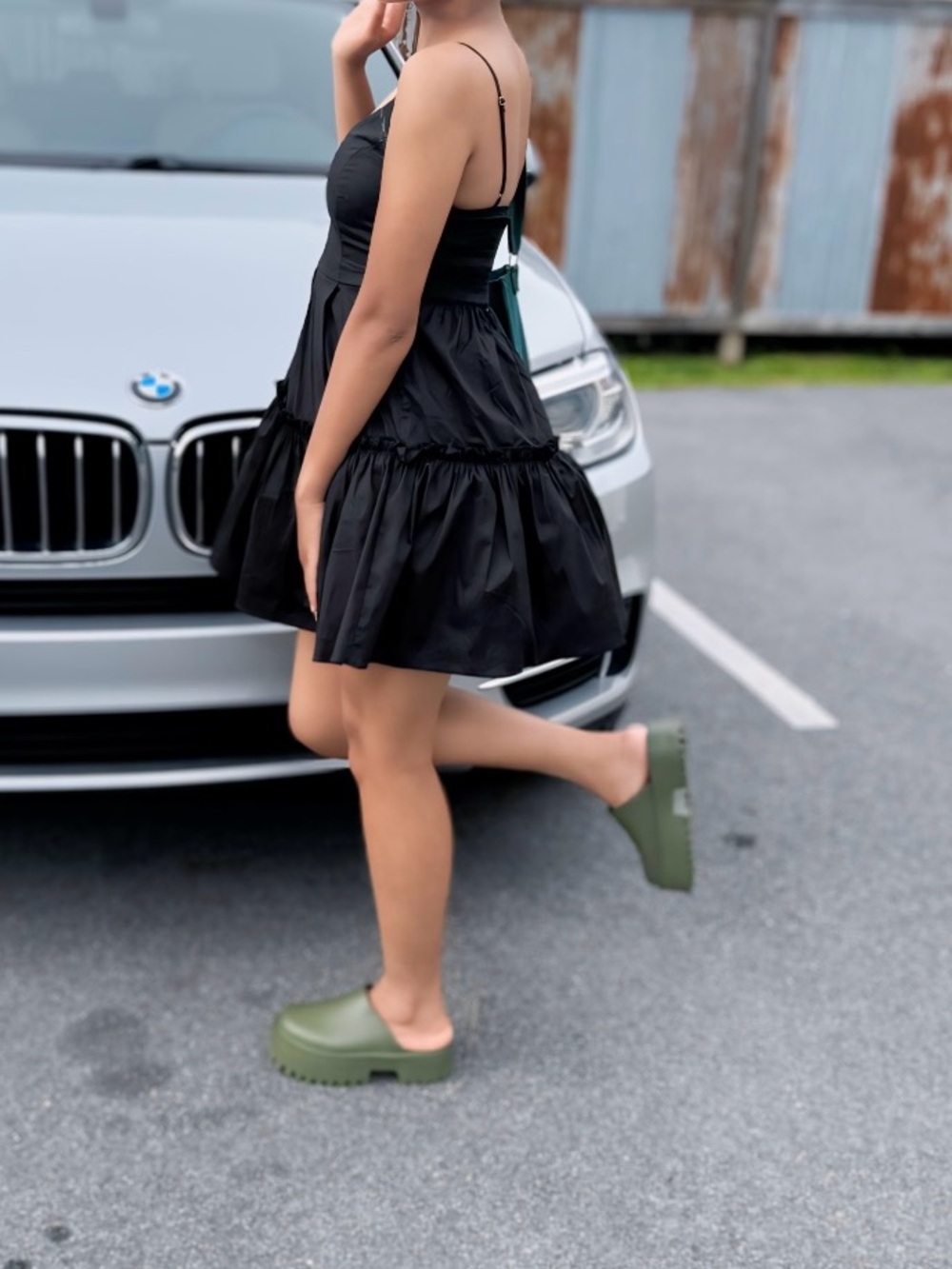 Black Tiered Mini Dress - Women's Summer Dress